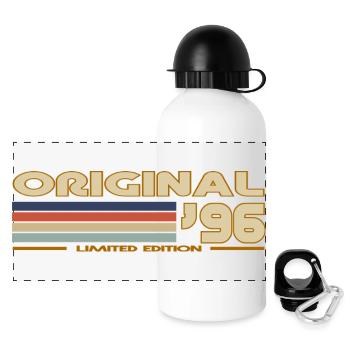 1996 - Panorama Trinkflasche mit Deckel 500 ml - Weiß - Vorne