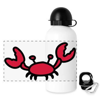 Cancer - Panoramic Thermal Bottle with Lid 500 ml - white - Front