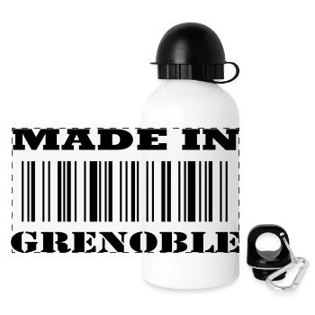Made in GRENOBLE - Panoramic Thermal Bottle with Lid 500 ml - white - Front