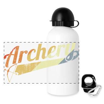 Archery - Panoramic Thermal Bottle with Lid 500 ml - white - Front