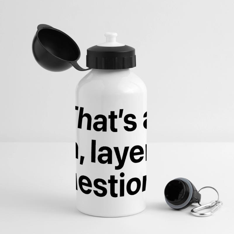 C’est une question riche et complexe Gourde panoramique avec couvercle 500 ml