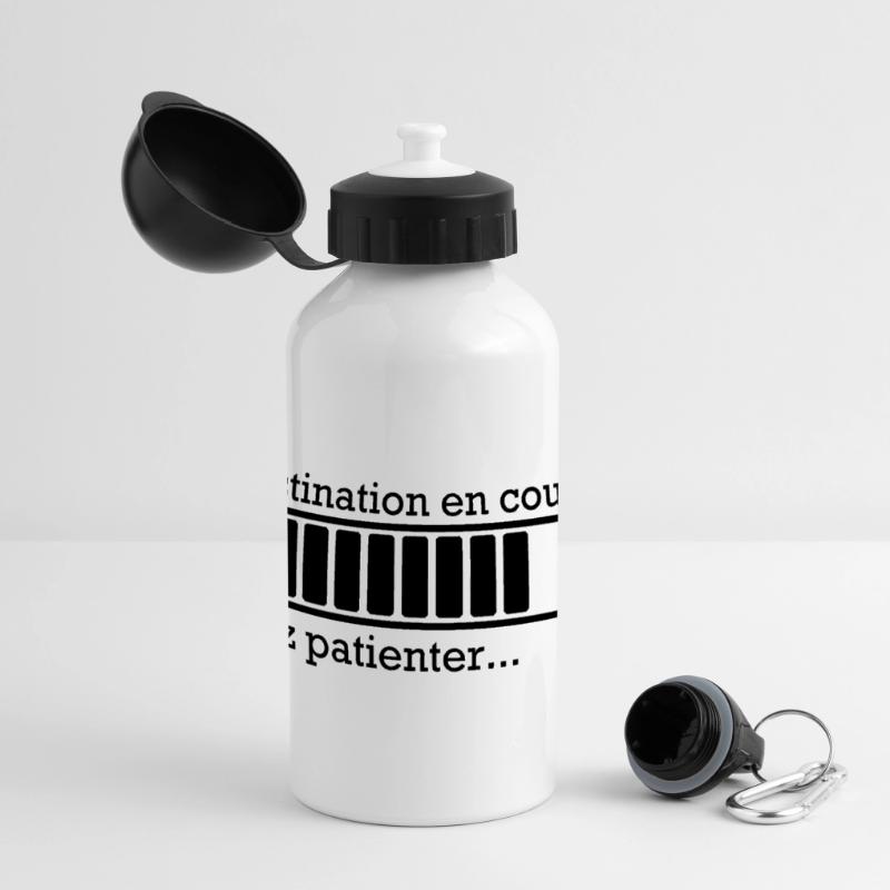 Procrastination in progress ... Panoramic Thermal Bottle with Lid 500 ml