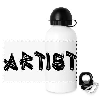 Artist - Panoramic Thermal Bottle with Lid 500 ml - white - Front