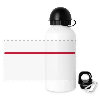 stroke - Panoramic Thermal Bottle with Lid 500 ml - white - Front