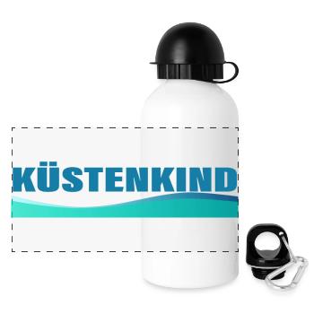 COASTAL CHILD - Panoramic Thermal Bottle with Lid 500 ml - white - Front