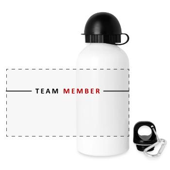 Team Member - Panoramic Thermal Bottle with Lid 500 ml - white - Front