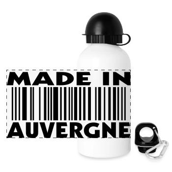 Made in Auvergne (1c) - Panoramic Thermal Bottle with Lid 500 ml - white - Front