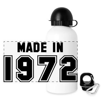 1972 - Panoramic Thermal Bottle with Lid 500 ml - white - Front