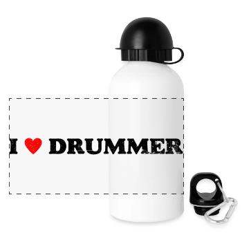 Design input required - Panoramic Thermal Bottle with Lid 500 ml - white - Front