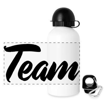 Team - Panoramic Thermal Bottle with Lid 500 ml - white - Front
