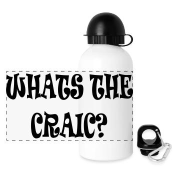 What’s the Craic? - Panoramic Thermal Bottle with Lid 500 ml - white - Front