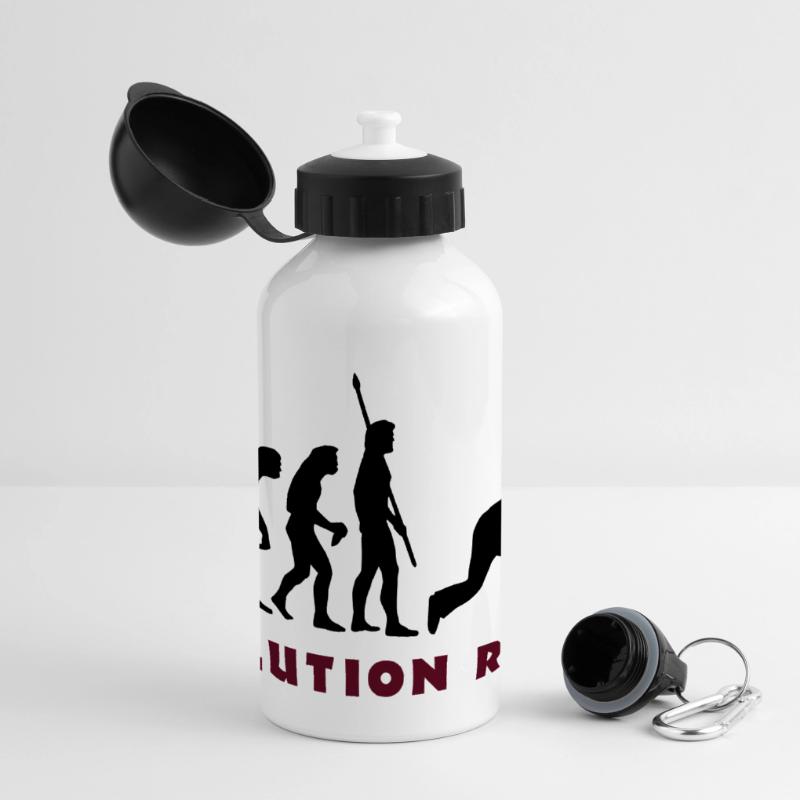 evolution_smash_guitar_01_b_2c Panorama Trinkflasche mit Deckel 500 ml