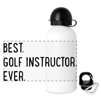 Golf - Panoramic Thermal Bottle with Lid 500 ml - white - Front