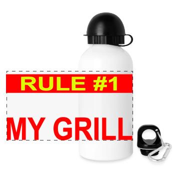 Griller - Gourde panoramique avec couvercle 500 ml - blanc - Devant