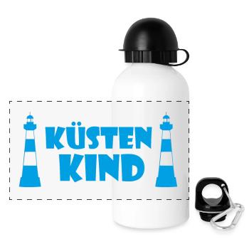 Coastal Child - Panoramic Thermal Bottle with Lid 500 ml - white - Front