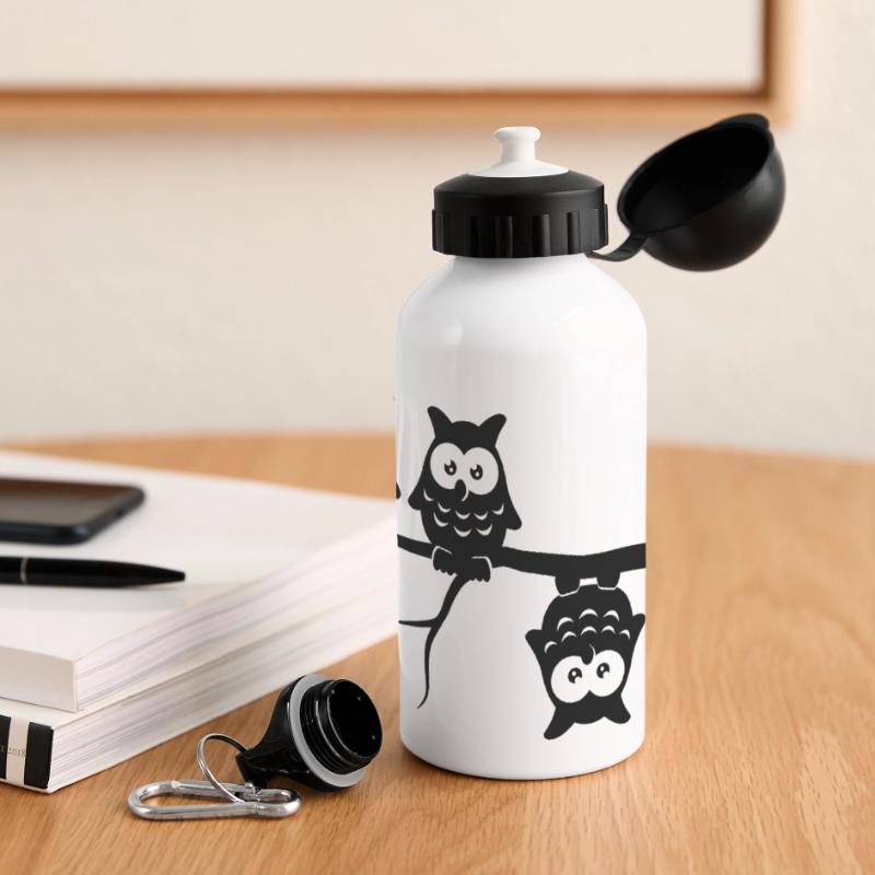 Be different 4 owls Abdulazeez differ Panoramic Thermal Bottle with Lid 500 ml