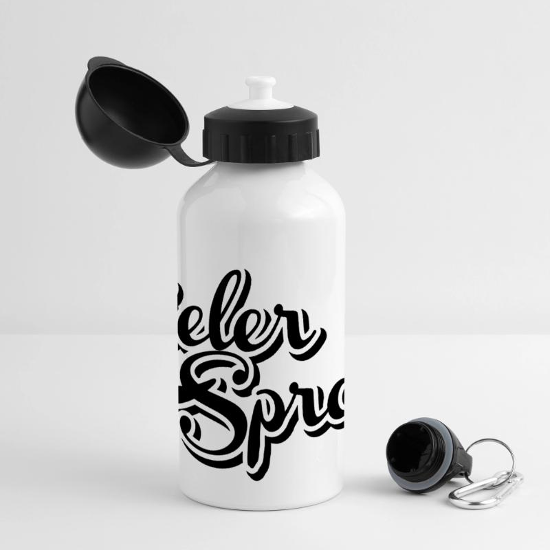 Kieler Sprotte Panorama Trinkflasche mit Deckel 500 ml
