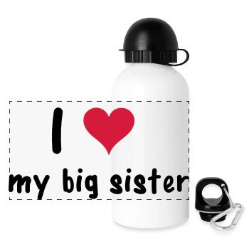 Sister - Panoramic Thermal Bottle with Lid 500 ml - white - Front