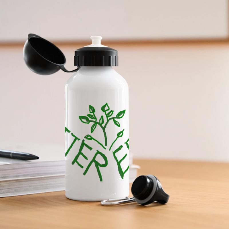 Mutter Erde - Schuetze Mutter Erde Panorama Trinkflasche mit Deckel 500 ml