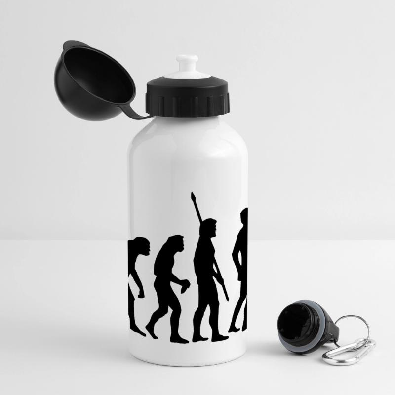 evolution_trompeter Gourde panoramique avec couvercle 500 ml