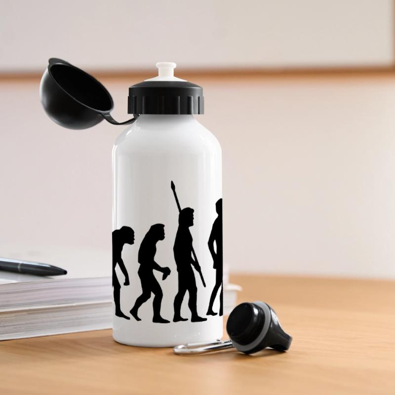 evolution_trompeter Gourde panoramique avec couvercle 500 ml