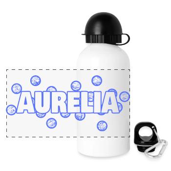 Dear Aurelia - Panoramic Thermal Bottle with Lid 500 ml - white - Front