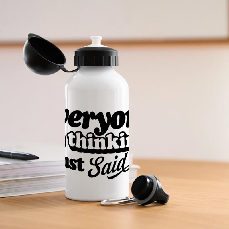 Applying Creative Thinking Design Panoramic Thermal Bottle with Lid 500 ml