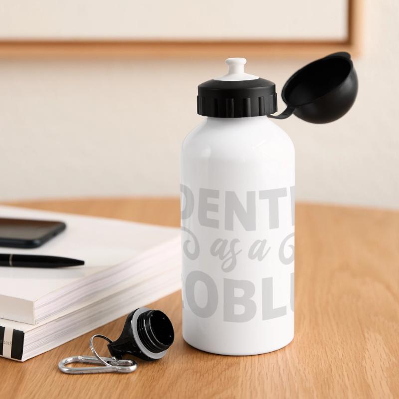 I Identify as a Problem Statement Frech Rebellisch Panorama Trinkflasche mit Deckel 500 ml