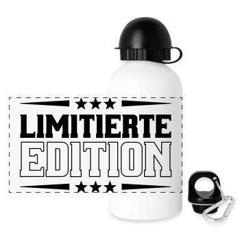 limited edition - Panorama Trinkflasche mit Deckel 500 ml - Weiß - Vorne