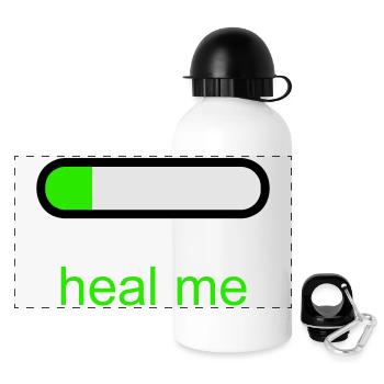 Heal Me - Panoramic Thermal Bottle with Lid 500 ml - white - Front