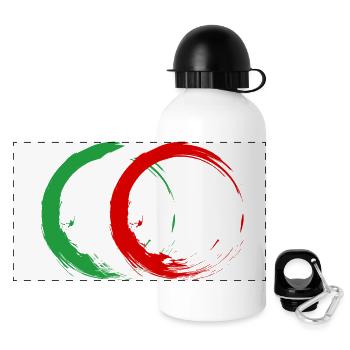 Iran - Panorama Trinkflasche mit Deckel 500 ml - Weiß - Vorne