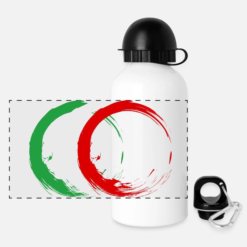 Iran - Panorama Trinkflasche mit Deckel 500 ml - Weiß