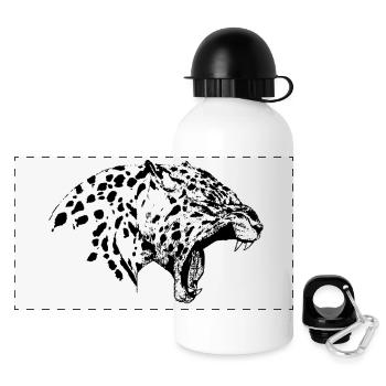 panthere - Panoramic Thermal Bottle with Lid 500 ml - white - Front