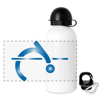 high jump - Panoramic Thermal Bottle with Lid 500 ml - white - Front