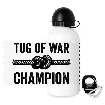 Tug-of-War Champion Field Day Tug-of-War - Panoramic Thermal Bottle with Lid 500 ml - white - Front