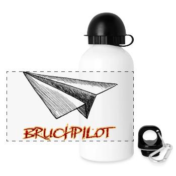 Crash pilot - Panoramic Thermal Bottle with Lid 500 ml - white - Front