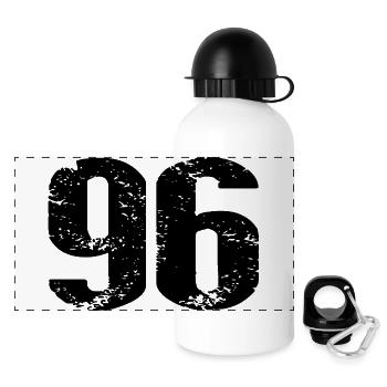 Justaucorps à 96 chiffres - Gourde panoramique avec couvercle 500 ml - blanc - Devant