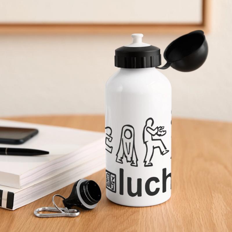 évolution des formes aile chun Gourde panoramique avec couvercle 500 ml