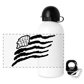 bretagne, breizh - Panoramic Thermal Bottle with Lid 500 ml - white - Front