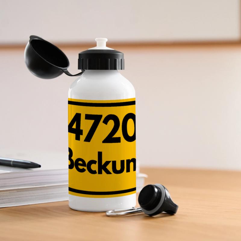 OLD POSTCODE POSTCODE RETRO 4720 BECKUM – NRW Panoramic Thermal Bottle with Lid 500 ml