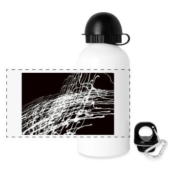 Lichtspiele 2 - Panoramic Thermal Bottle with Lid 500 ml - white - Front