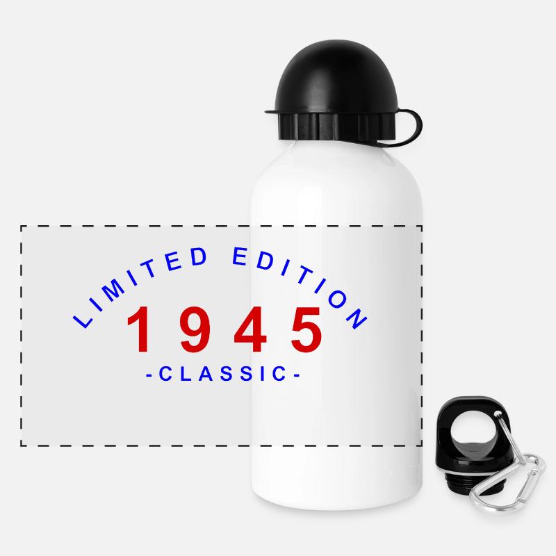 1945, édition limitée - Gourde panoramique avec couvercle 500 ml - blanc