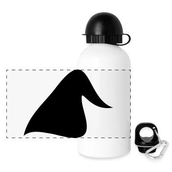 Cap / / bonnet de laine / / Conseil / / dormeur - Gourde panoramique avec couvercle 500 ml - blanc - Devant
