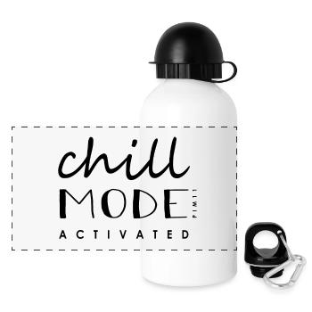 Mode détente - Gourde panoramique avec couvercle 500 ml - blanc - Devant