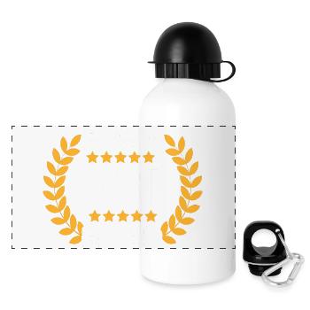 Meilleur cadeau de nom de légende d’avril de tous les temps - Gourde panoramique avec couvercle 500 ml - blanc - Devant