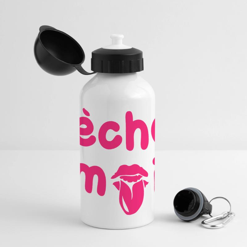 leche oder Sie wollen mich Panorama Trinkflasche mit Deckel 500 ml