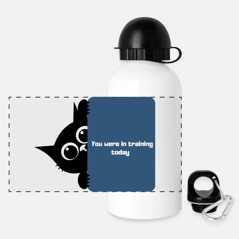 Training Day Peek Tee - Panoramic Thermal Bottle with Lid 500 ml - white