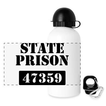 State Prison - Panoramic Thermal Bottle with Lid 500 ml - white - Front