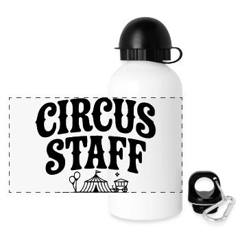 Circus Staff - Panoramic Thermal Bottle with Lid 500 ml - white - Front