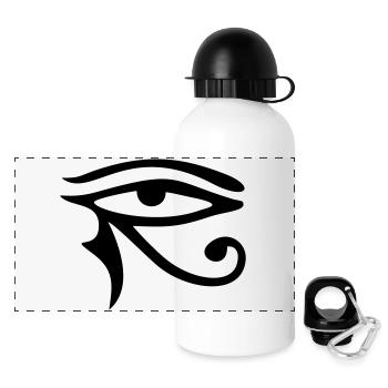 Eye of Horus - Panoramic Thermal Bottle with Lid 500 ml - white - Front